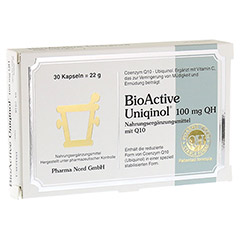 BIO ACTIVE Uniqinol 100 mg QH Pharma Nord Kapseln 30 Stck