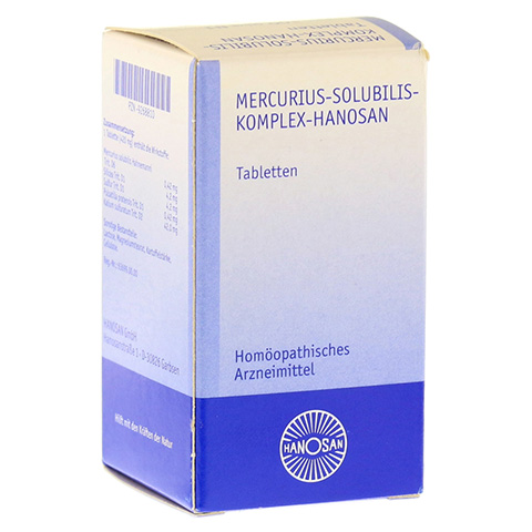 MERCURIUS SOLUBILIS KOMPLEX Hanosan Tabletten 100 Stück N1