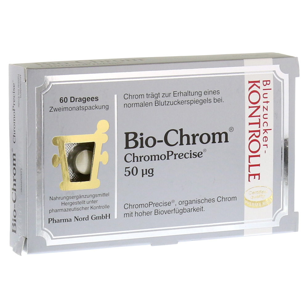 BIO Chrom Chromoprecise 50 µg Pharma Nord Dragees 60 Stück