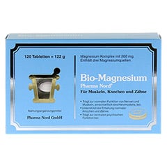 Bio Magnesium Pharma-Nord Tabletten 120 Stück - Vorderseite
