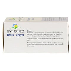 BASIS ENZYM Tabletten 60 Stück - Linke Seite