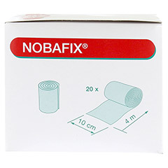 NOBAFIX Fixierbinden elast.10 cmx4 m 20 Stück - Linke Seite