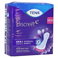 TENA Discreet Inkontinenz Einlagen normal night 20 Stück
