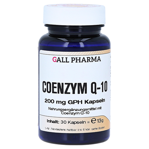 COENZYM Q10 200 mg GPH Kapseln 30 Stück