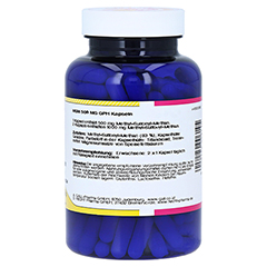 MSM 500 mg GPH Kapseln 180 Stück - Rückseite