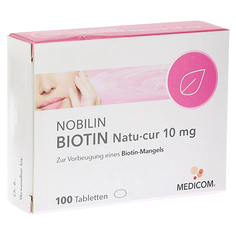 NOBILIN Biotin Natu-cur 10 mg Tabletten 100 Stck