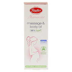 TPFER Mamacare Massage & Pflegel 100 Milliliter - Rckseite