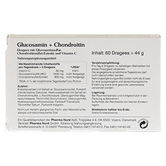 GLUCOSAMIN+CHONDROITIN Pharma Nord Dragees 60 Stck - Rckseite