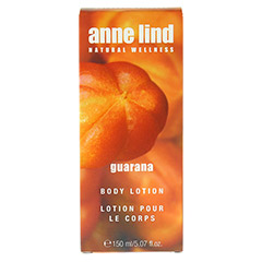 ANNE lind Body Lotion guarana 150 Milliliter - Vorderseite