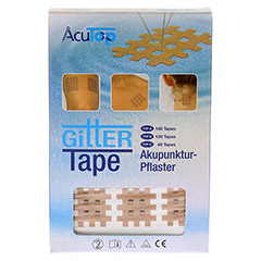 GITTER Tape AcuTop 2x3 cm 20x9 Stck - Vorderseite