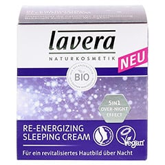 LAVERA Re-Energizing Sleeping Cream 50 Milliliter - Vorderseite
