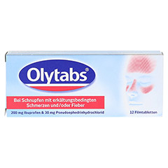 OLYTABS 200 mg/30 mg Filmtabletten 12 Stck N1 - Vorderseite