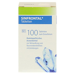 SINFRONTAL Tabletten 100 Stück N1 - Vorderseite