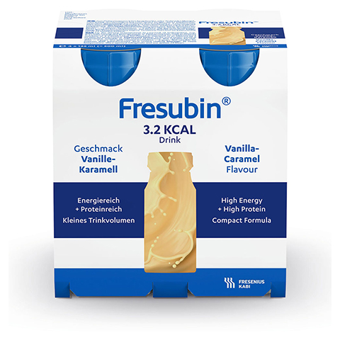 FRESUBIN 3.2 kcal DRINK Vanille-Karamell 4x125 Milliliter