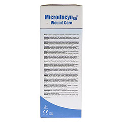 MICRODACYN60 Wound Care Wundspllsung antimikrob. 250 Milliliter - Linke Seite