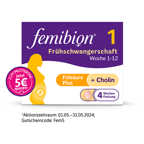 FEMIBION 1 Frhschwangerschaft Tabletten 28 Stck