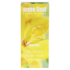 ANNE lind Duschgel vanilla 150 Milliliter - Rckseite