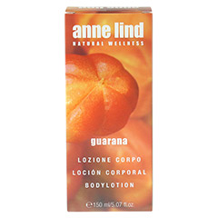 ANNE lind Body Lotion guarana 150 Milliliter - Rckseite