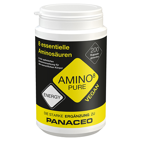 PANACEO Energy Amino8 pure Kapseln 200 Stck