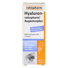 Hyaluron ratiopharm 10 Milliliter - Rückseite