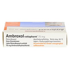 Ambroxol-ratiopharm 75mg Hustenlser 20 Stck N1 - Oberseite