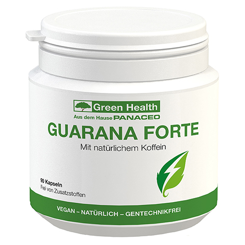 PANACEO Green Health Guarana Forte Kapseln 90 Stck