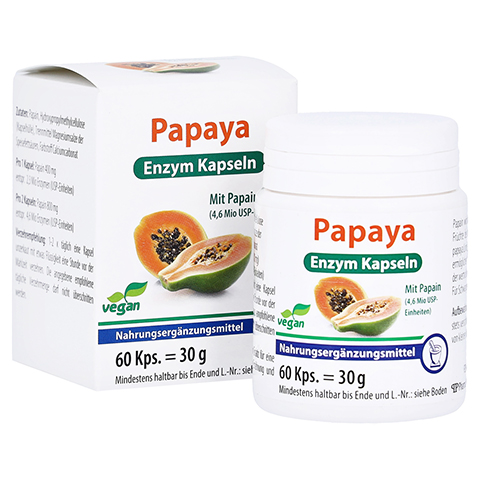 Papaya Enzym Kapseln 60 Stck