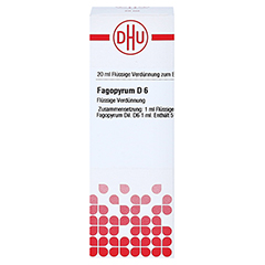 FAGOPYRUM D 6 Dilution 20 Milliliter N1 - Vorderseite