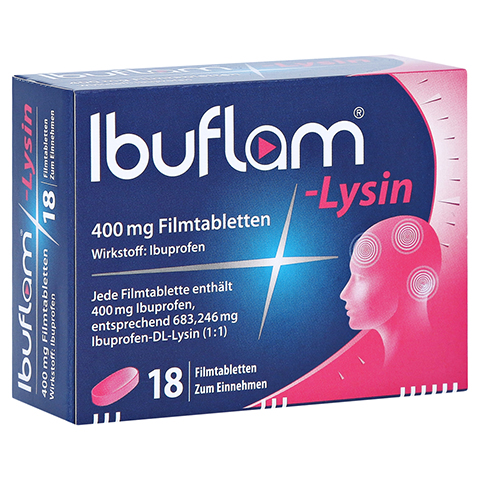 Ibuflam-Lysin 400mg 18 Stück