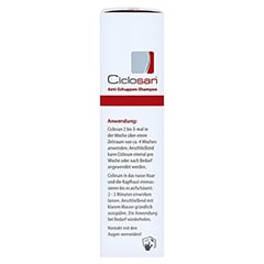 Ciclosan Anti-Schuppen-Shampoo 100 Milliliter - Linke Seite