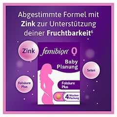 FEMIBION 0 Babyplanung Tabletten 84 Stck - Info 1