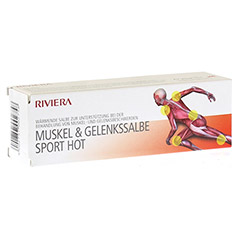 RIVIERA Muskel & Gelenkssalbe Sport Hot 75 Milliliter
