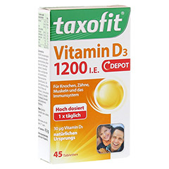 TAXOFIT Vitamin D3 1200 I.E. Depot Tabletten 45 Stck