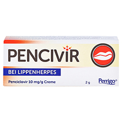 Pencivir bei Lippenherpes 10mg/g 2 Gramm N1 - Vorderseite