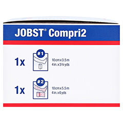 JOBST Compri2 18-25 cm 2-Lagen-Kompressionssystem 1 Stck - Linke Seite
