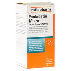 Pankreatin Mikro-ratiopharm 20000 100 Stück N2