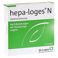 HEPA LOGES N Injektionslsung Ampullen 5x2 Milliliter