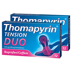 Thomapyrin TENSION DUO 400mg/100mg 12 Stück