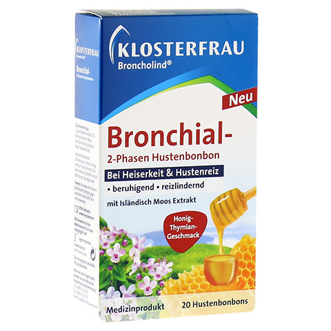 BRONCHOLIND Bronchial-2-Phasen Hustenbonbons 20 Stck