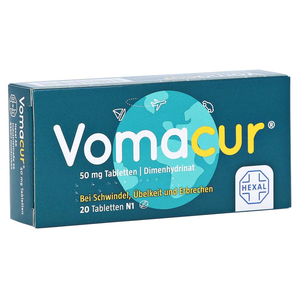 Vomacur 50mg Tabletten 20 Stück