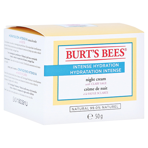 BURT'S BEES Intense Hydration Night Cream 50 Gramm