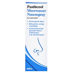Panthenol Meerwasser Nasenspray 20 Milliliter - Vorderseite