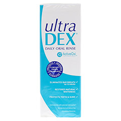 ULTRADEX Mundspülung antibakteriell 500 Milliliter - Vorderseite