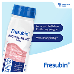 Fresubin Protein Energy DRINK Walderdbeere 4x200 Milliliter - Info 2