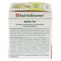 BAD HEILBRUNNER Abfhr Tee Filterbeutel 15x1.7 Gramm - Rechte Seite