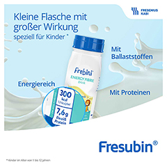 FREBINI Energy Fibre Drink Vanille Trinkflasche 6x4x200 Milliliter - Info 3