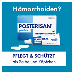 POSTERISAN protect Suppositorien 10 Stck - Info 6
