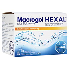 Macrogol HEXAL plus Elektrolyte 30 Stück N2