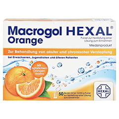 MACROGOL HEXAL Orange Plv.z.Her.e.Lsg.z.Einn.Btl. 100 Stück - Vorderseite