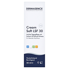 Dermasence Cream soft LSF 30 50 Milliliter - Vorderseite